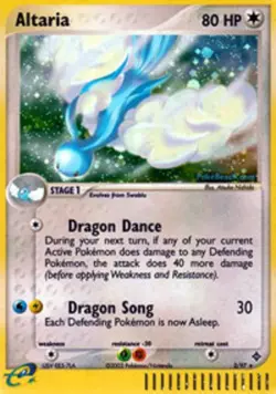 Altaria - 2/97 - Holo Rare PL/MP, English Pokemon EX Dragon - Image 1