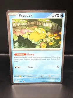 Pokemon TCG Psyduck MEP 007 Mega Evolutions Cosmos Holo Black Star Promo B - Image 2