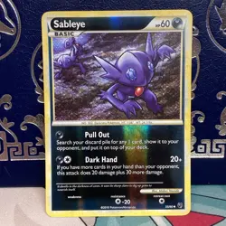 Pokemon TCG Sableye Undaunted 35/90 Reverse Holo NM - Image 1