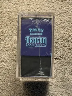Pokemon Dragon Majesty Elite Trainer Box - FACTORY SEALED NEW W/ Acrylic Case - Image 5