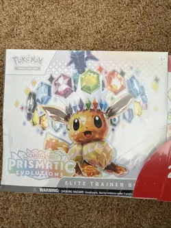 Pokemon Prismatic Evolutions, Etb Trainer Box And Booster Bundle Costco Two Pack - Image 3