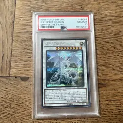 SHVI-JP052 B-E Spirit Dragon Secret Rare PSA 10 Yu-Gi-Oh Card Japanese - Image 1