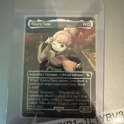 Tataru Taru (Borderless) (Chocobo Track Foil) Commander: Final Fantasy Foil - Image 1