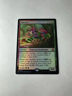 Vibrance NM Lorwyn Eclipsed Foil Magic The Gathering Mtg Near Mint Elemental - Image 1
