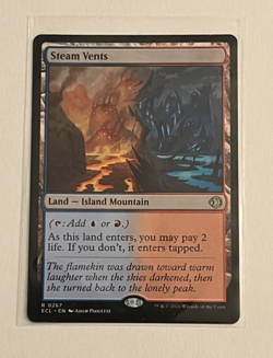 MTG Steam Vents - Lorwyn Eclipsed #267 - Image 1