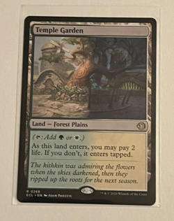 MTG Temple Garden - Lorwyn Eclipsed #268 - Image 1
