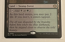 MTG Overgrown Tomb - Lorwyn Eclipsed #266 - Image 3
