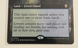 MTG Sodden Verdure - Extended Art - Lorwyn Eclipsed #44 - Image 3