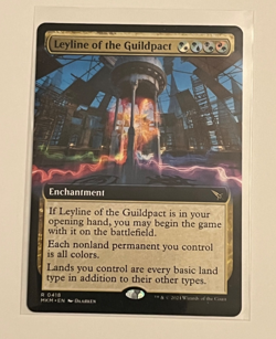 MTG Leyline of the Guildpact - Extended Art Foil -Murders at Karlov Manor - #418 - Image 1