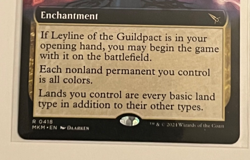 MTG Leyline of the Guildpact - Extended Art Foil -Murders at Karlov Manor - #418 - Image 3