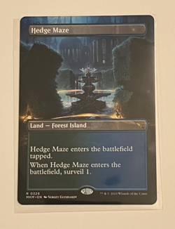 MTG Hedge Maze - Borderless - Murders at Karlov Manor - #326 - Image 1