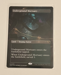 MTG Underground Mortuary - Borderless - Murders at Karlov Manor - #333 - Image 1