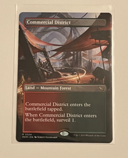 MTG Commercial District - Borderless - Murders at Karlov Manor - #324 - Image 1