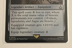 MTG Excalibur Sword of Eden - Foil - Assassin's Creed - #72 - Image 3