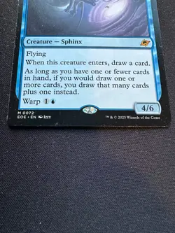 Magic The Gathering MTG Edge of Eterneties 72 Quantum Riddler Never Played - Image 3