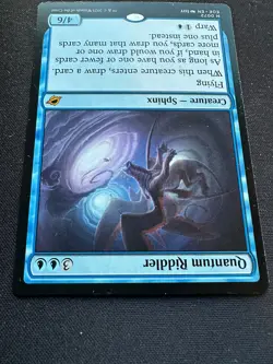 Magic The Gathering MTG Edge of Eterneties 72 Quantum Riddler Never Played - Image 4