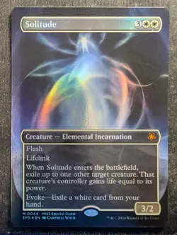 Solitude - Foil Borderless - MH3 Special Guest (MTG) - Image 1
