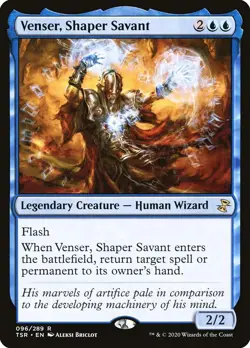 Venser, Shaper Savant Regular - Time Spiral Remastered MTG-NM - Image 1