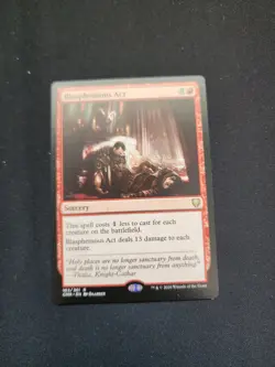 1x Blasphemous Act (162) Commander Legends LP MTG Magic the Gathering - Image 1