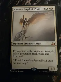 MTG Akroma, Angel of Wrath - Mystery Booster / The List #001 - Image 1
