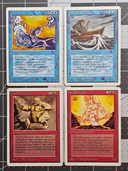 MTG ⭐ Elemental Creature Set ⭐ Unlimited Edition ⭐ Vintage Legacy - Image 1