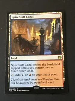 Spirebluff Canal X1 Kaladesh Ex+ Condition See Pics Front Back - Image 1