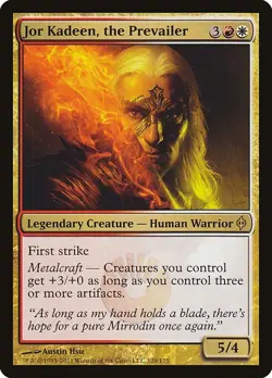 Jor Kadeen, the Prevailer 1x MtG New Phyrexia SP/NM - Image 1