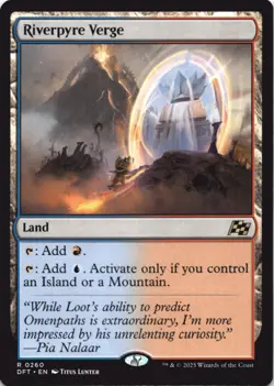 MTG Riverpyre Verge Normal NM Aetherdrift Magic 260 - Image 1