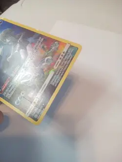 Pokemon Tcg Wishiwashi Secret Rare SM Cosmic Eclipse Damaged - Image 2