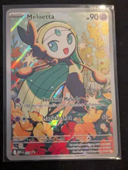 Meloetta MEP 027 Promo Black Star AR - 2025 Mega Diancie Deck - Pokemon TCG - Image 1
