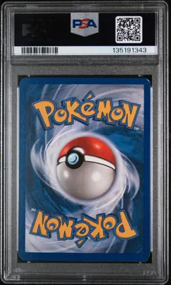 2002 POKEMON EXPEDITION #21 NINETALES-REVERSE FOIL PSA 6 - Image 2