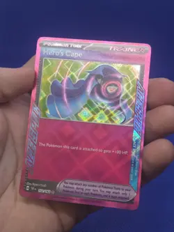 Pokemon Temporal Forces Hero’s Cape 152/162 ACE SPEC Rare NM - Image 2