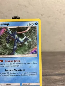 Greninja 9/18 Detective Pikachu Holo Rare-Pokemon TCG-Fast Shipping-MP!! - Image 3