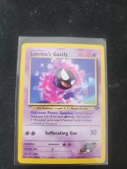 Pokemon | Gym Challenge | Sabrina's Gastly (97) | 097/132 | Unlimited | NM - Image 1