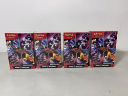 Destined Rivals Booster Bundle Pokemon Scarlet & Violet Lot Of 4 - READY TO SHIP - Image 1
