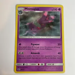 Mismagius SM222 Sun & Moon Promo Holo Pokemon Light Play+ - Image 3