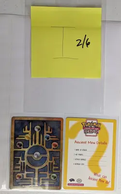 Ancient Mew Pokemon Opened 2000 Movie RARE PROMO - Image 3