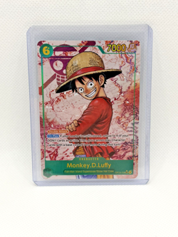 Monkey D. Luffy OP13-118 SEC Alt Art - One Piece Carrying On His Will English - Image 1