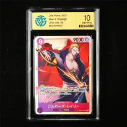 CCG 10 GemMint 2025 One Piece JPN Silvers Rayleigh OP13-066 SR - Image 1