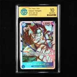 CCG 10 GemMint 2025 One Piece JPN Edward Newgate OP13-042 SR - Image 1