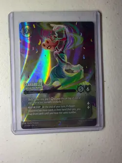 Enchanted! Disney Lorcana Clarabelle Shimmering Skies Foil #211/204 - Image 1