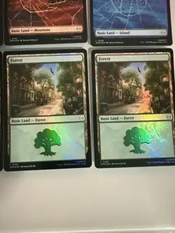 Magic The Gathering Marvel’s Spider-Man 15 Card Lot Foil Land Cards - Image 5