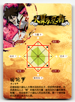 Naruto - Indra Otsutsuki - SSR Gold Prism - Japanese Card - Image 2