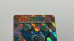 Pokemon Poliwrath Mini Card Stadium 2 GB Pocket Prism Holo vintage Near Mint - Image 2