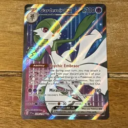 Pokemon Gardevoir EX TCG Full Art Holo Ultra Rare Card Scarlet & Violet 228/198 - Image 1