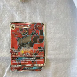 Pokemon TCG Incineroar GX Promo SM38 250 HP 200 Attack Regular Card English - Image 1