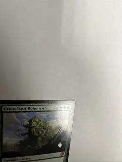 Craterhoof Behemoth Promo Pack Card #0138 MTG LP - Image 3