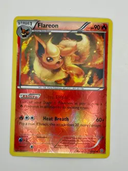 🇨🇦 NM Flareon - 13/98 - Pokemon Ancient Origins XY Reverse Holo Uncommon Card - Image 1