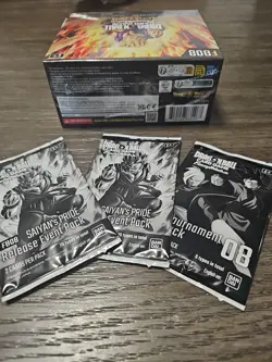 Dragon Ball Fusion World Card Game - Saiyans Pride - FB08 Booster Box (24 Packs) - Image 4