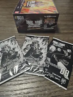 Dragon Ball Fusion World Card Game - Saiyans Pride - FB08 Booster Box (24 Packs) - Image 5